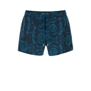 Versace Men Printed Polyester Swimming Shorts